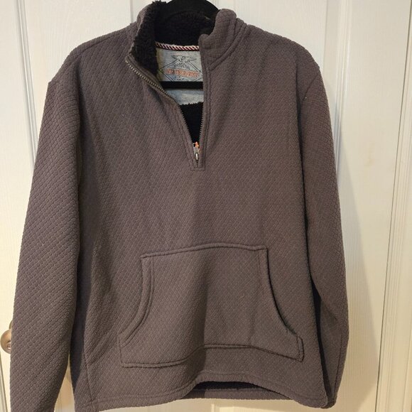 NWT Weatherproof Quilted 1/4 Zip Pullover Iron Gate M - Picture 1 of 4
